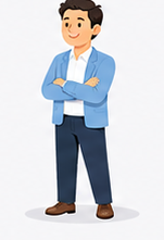 腕を組むビジネスマン