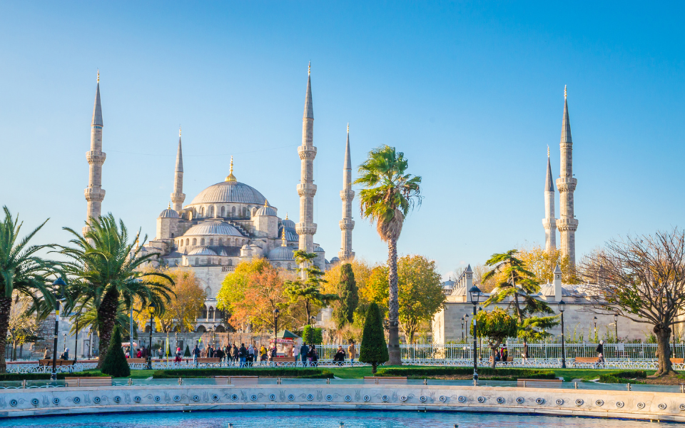 イスタンブール旧市街の遠景